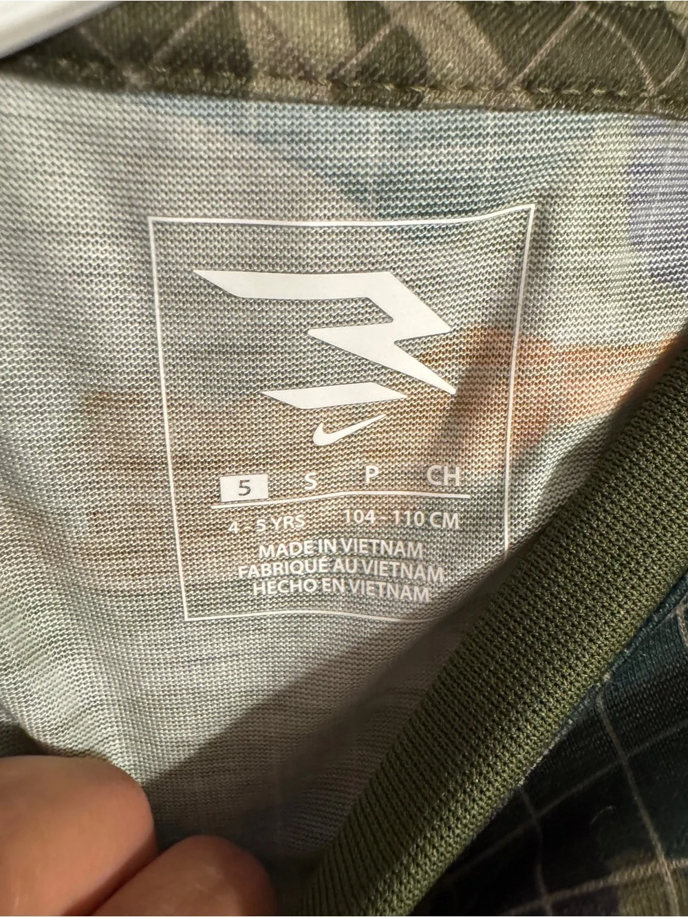 Nike boys jogger set Sz 5